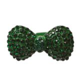 Ring Metal Infinite Bow Tie XL BA18 Green