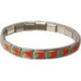 Bracelet personalibable (MOTIFS) Drapeau portugais - 3636-14564