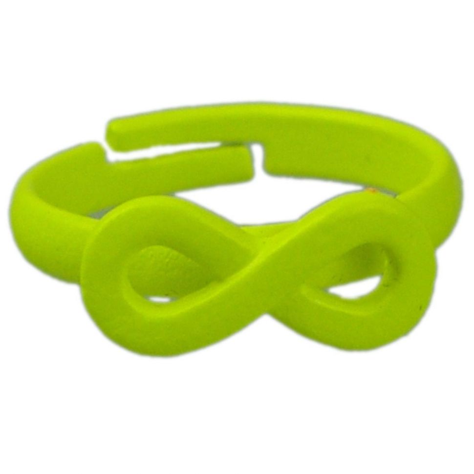 Ring Metal Infinite 4774 Flashy Green