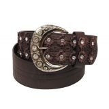 DANICA large leatherette belt