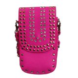 Borse smartphone strass, 5775 Fucsia