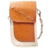 Schlange Motiv Smartphone Taschen, 5805 orange