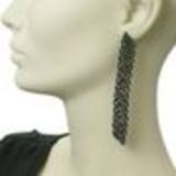 Boucles d'oreilles 6406 Noir