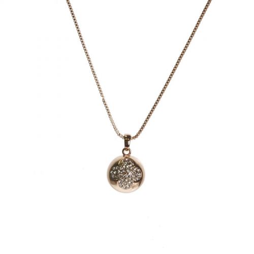 Collier femme, Coeur en strass, XS-2259