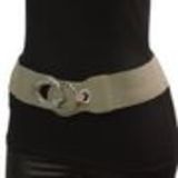 Ceinture élastique, Noeud papillon, LD3883 Grey - 7791-22952