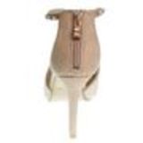 Pumpen Perlen und Strass, 8224 Beige