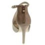 Pumpen Perlen und Strass, 8224 Grau-Taupe