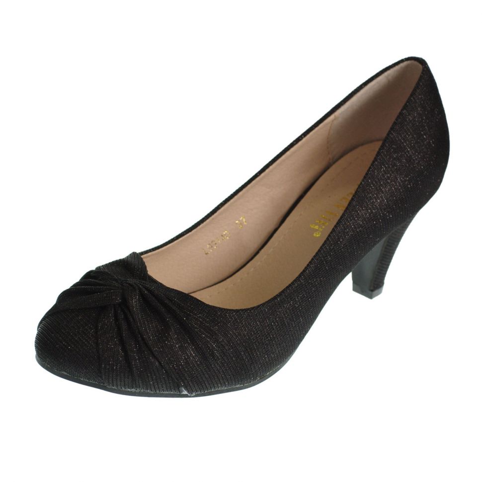 Escarpins Lurex Queen vivi , 8232 Noir