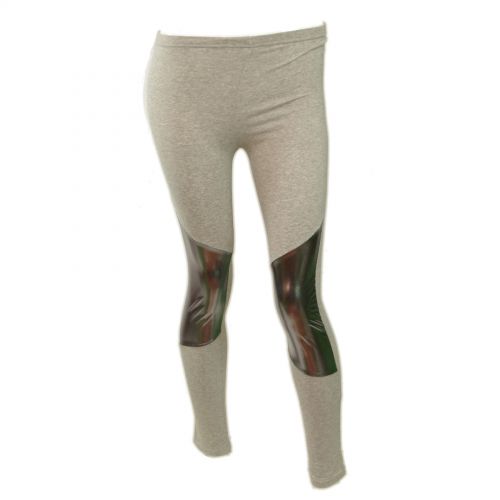 Legging cotton, 9326 Gris-Argent