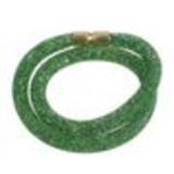 Crystal Wrap Bracelet golden Shaphia 9389 Green - 9397-26449