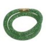 Collier ou Bracelet, tresse, AON-12 Vert - 9397-26449