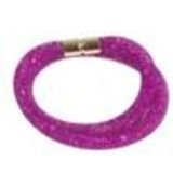 Bracelet glittering rhinestone crystal, 9389 Golden