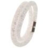 Bracelet Wrap Cristal Shaphia Argenté, 9389 Blanc - 9408-26512