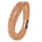 Bracelet Wrap Cristal Shaphia Argenté, 9389 Beige - 9408-26514