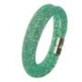 Bracelet glittering rhinestone crystal 9389 Silver Opaline Green - 9408-26517