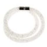 Bracelet Wrap Cristal Shaphia Argenté, 9389 Blanc - 9408-26523