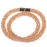 Bracelet Wrap Cristal Shaphia Argenté, 9389 Beige - 9408-26527