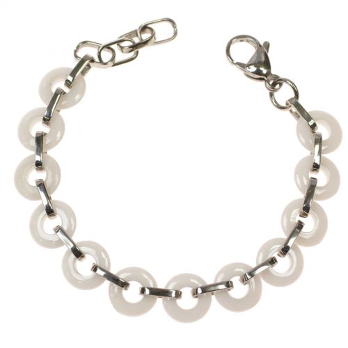 Bracciale Donna in acciaio inossidabile e in Ceramica, 9412