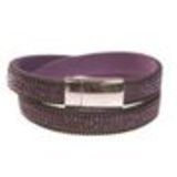 5851 bracelet Grey-White Purple - 8788-26636