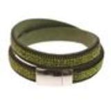 5851 bracelet Grey-White Green - 8788-26644
