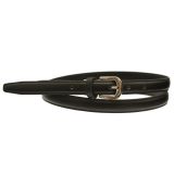 2 cm large women leather belt, AMELIA