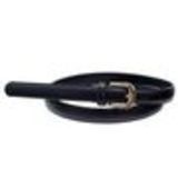 2 cm large women leather belt, AMELIA