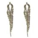 Boucles d'oreilles cristal 9503 Doré - 9503-27477