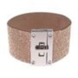 Bracelet manchette strass CARA