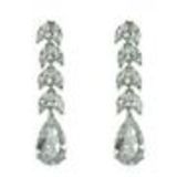 Boucles d'oreilles pendantes cristal de zirconium DONOSA