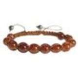 Bracelet shamballa Pierre, SAT-101 Marron - 1860-27786