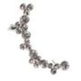 boucle d'oreille perles 8 mm, clous d'oreilles perles 16 mm, 9050 Doré Blanc - 9577-27976