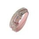 Bracelet strass Wrap Cosima 7928 Rose (Blanc AB) - 9605-28240
