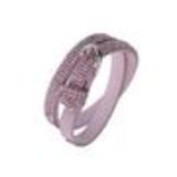 Bracelet strass Wrap Cosima 7928 Mauve - 9605-28245