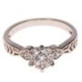 Diamant-Ring Rhodium Lyncia 9620