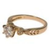 Diamond Ring rodio Lyncia 9620