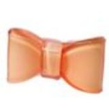 Bague acrylique Noeud Papillon AOS-4 Orange - 3835-28375