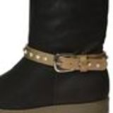 Paire de bijoux de bottes Strass JANNA Doré - 9631-28408