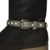 bijoux de bottes strass XL, DH009 Shiny Grey - 9631-28411