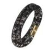 Crystal Wrap Bracelet golden Shaphia 9389 Black (Black, White) - 9397-28676