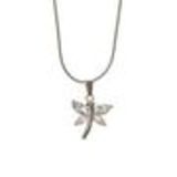 Collier femme, Coeur en strass, XS-2259 Silver (White) - 9674-28742