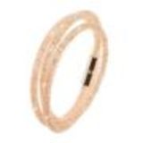 Slim multi-rows wrap bracelet Sila Beige - 9485-28796