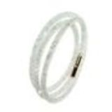 Slim multi-rows wrap bracelet Sila Silver - 9485-28801
