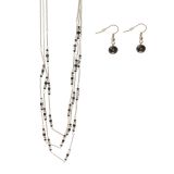 Parrure Collier et Boucles d'oreilles LOU-ANNE