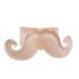Bague moustache en acrylique, 2096, mauve Nude - 3293-29482