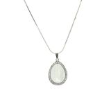 Fashion necklace crystal NOELLA