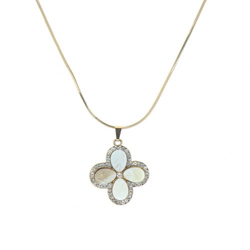 Collier femme, Coeur en strass, XS-2259