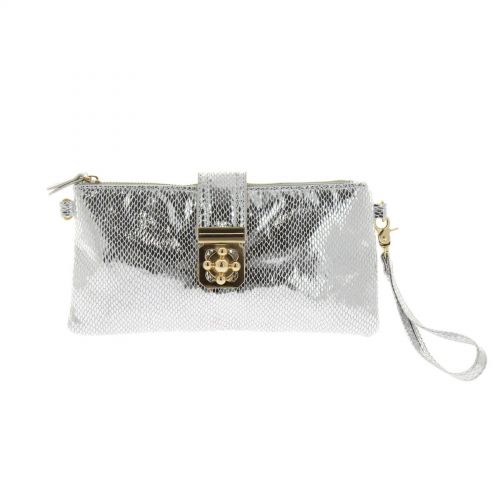 Sac Pochette Shiny Luna Argenté - 9764-29603