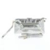 Pouch bag Shiny Luna Silver - 9764-29606