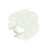 Bracelet manchette fleurs, 552 Bronze Blanc - 9804-29690