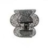 Bracelet manchette fleurs, 552 Bronze Noir - 9804-29699